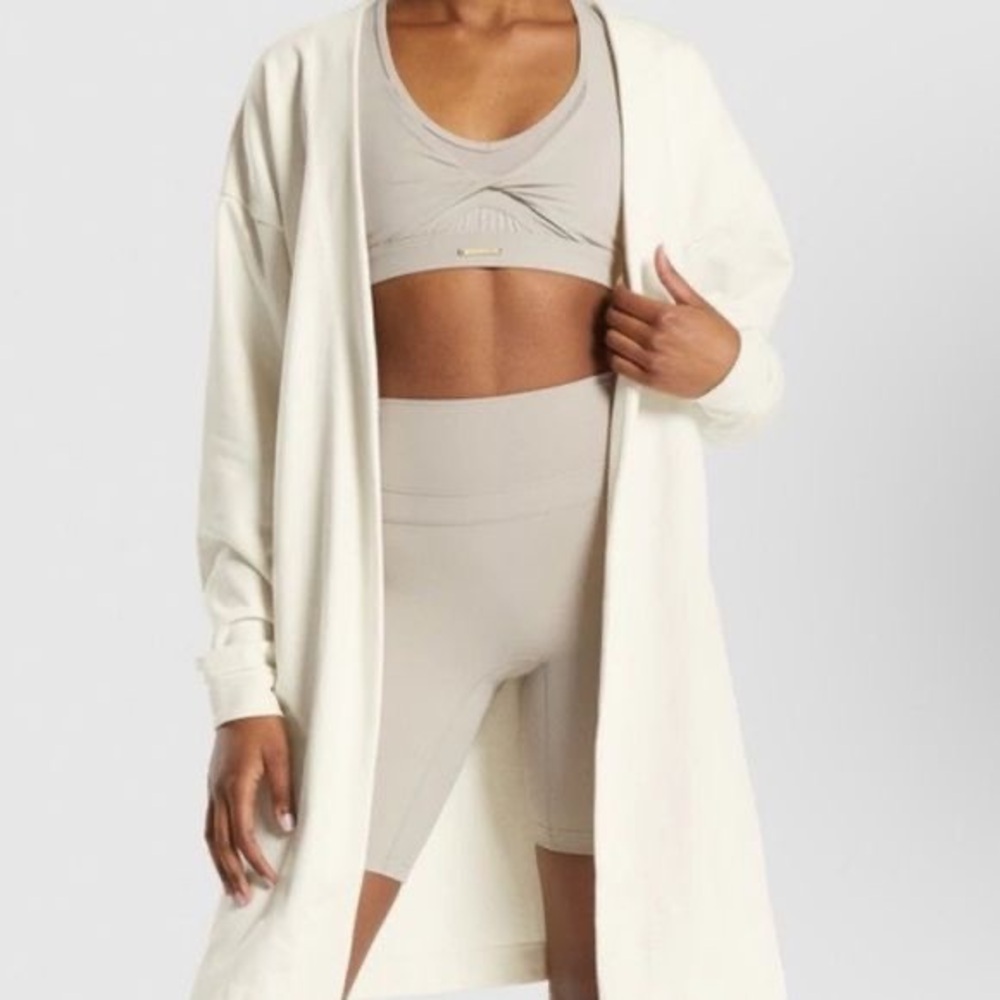 Gymshark x Whitney Simmons Ivory Cream Cardigan